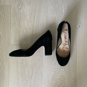 Sam Edelman Suede Black Pumps